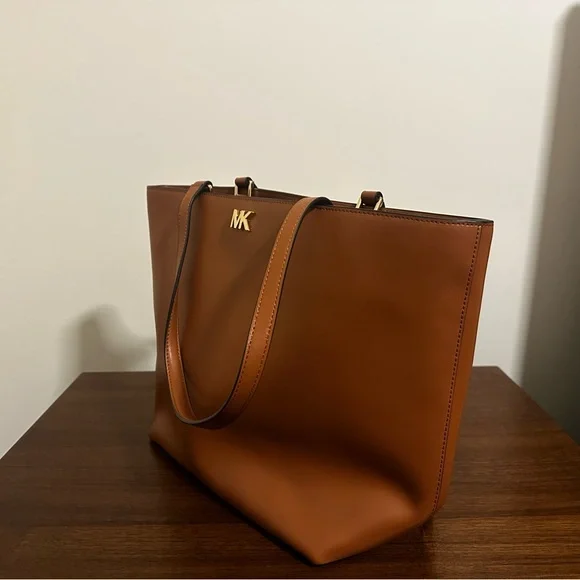 Michael Kors Tan Leather Tote - Picture 3 of 9